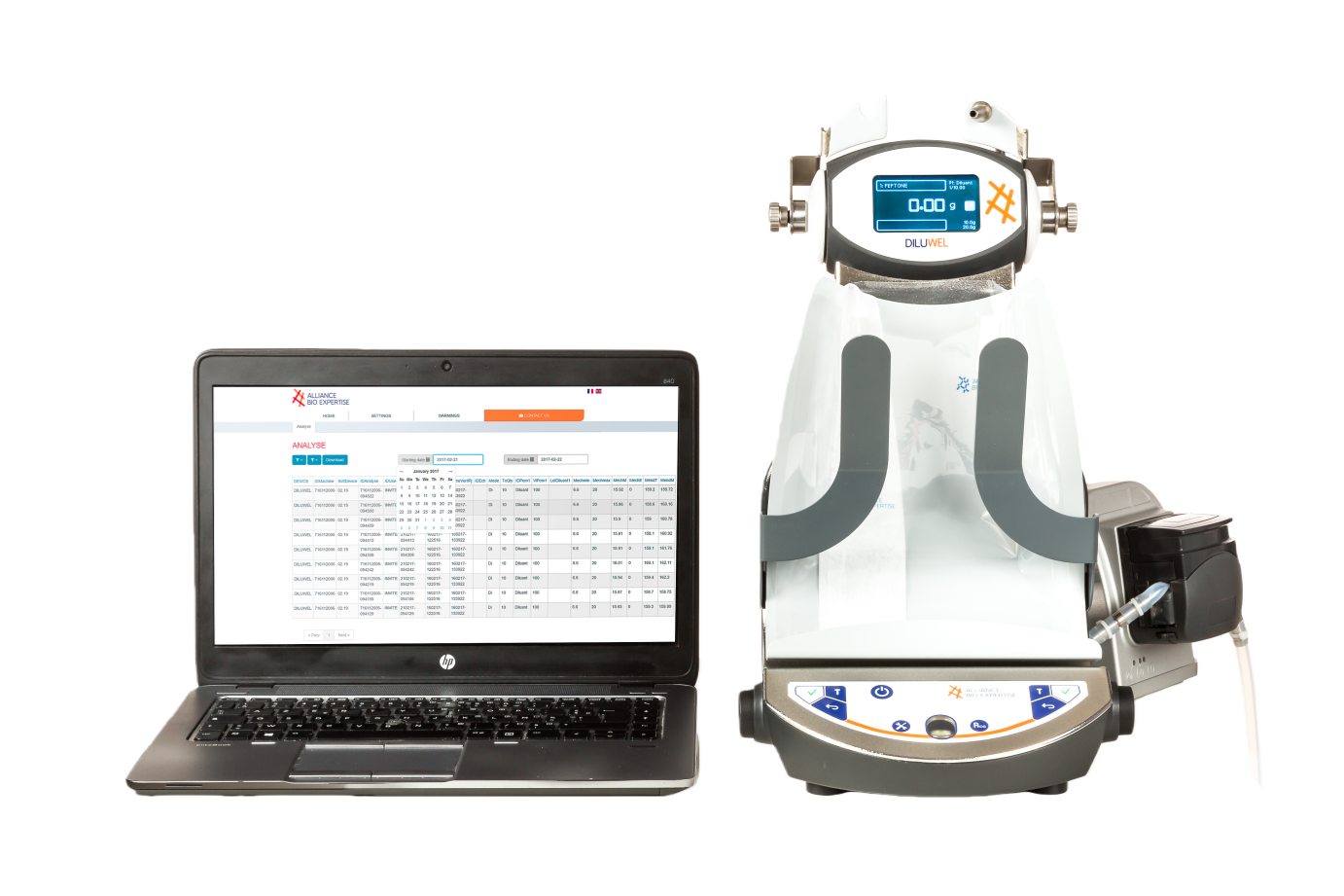 DILUWEL 自动重量稀释仪